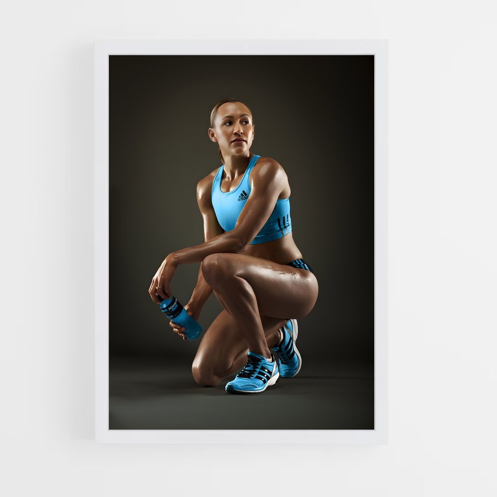 Poster Détermination Dynamique – affiche Athlétisme (vue 3)
